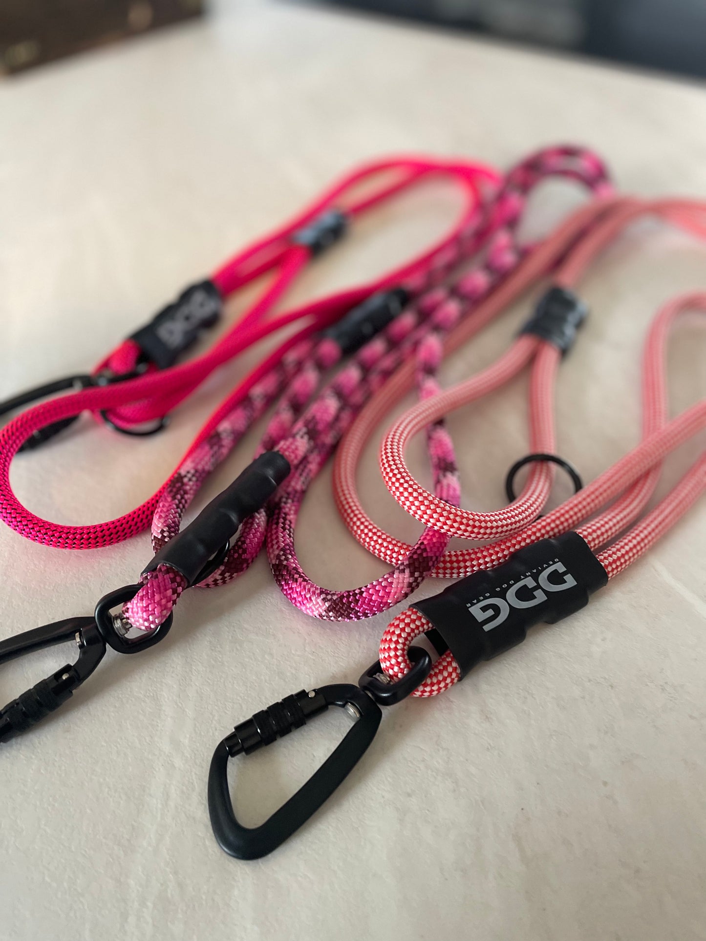 Leash With Traffic Handle - Valentine's Day