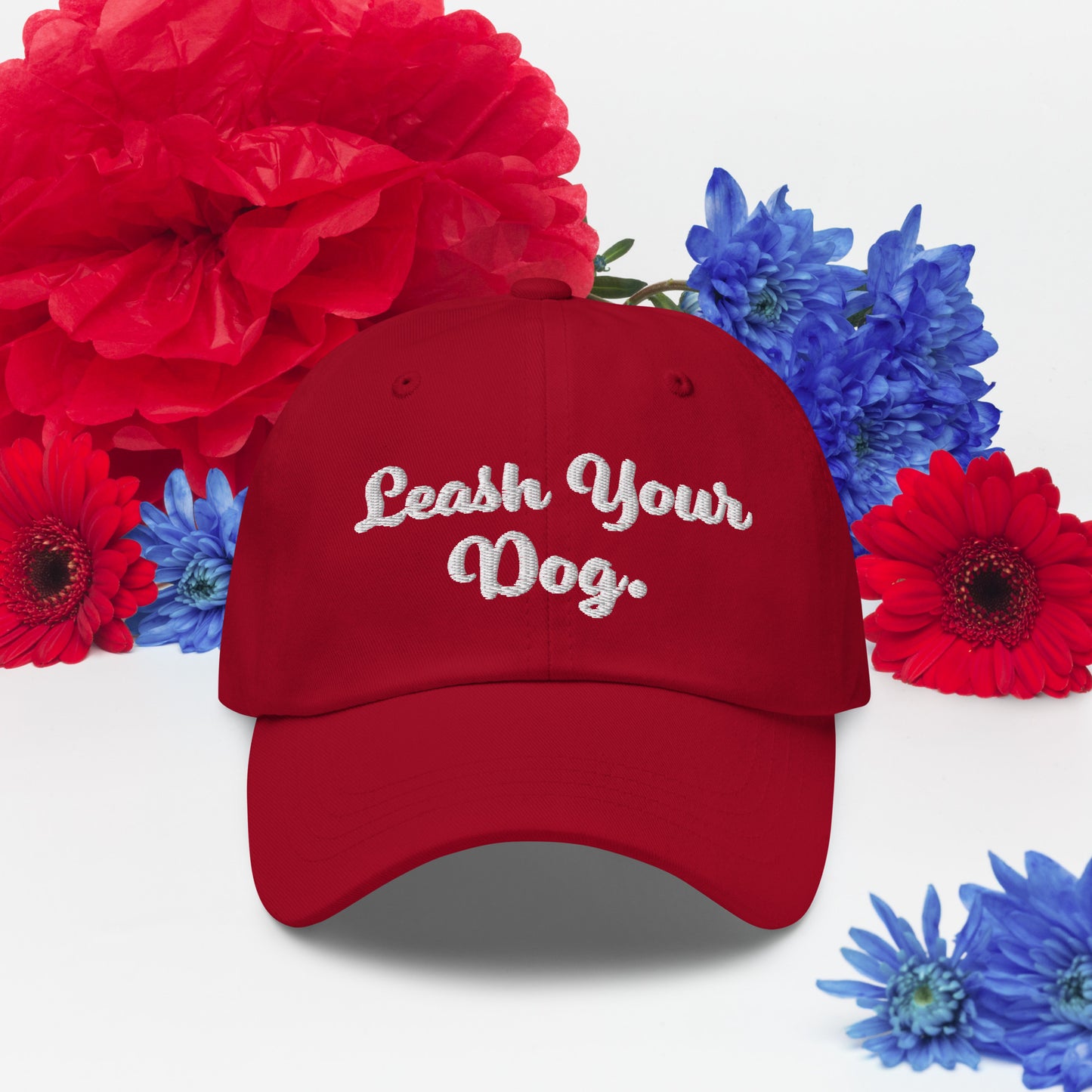 Leash Your Dog Dad hat