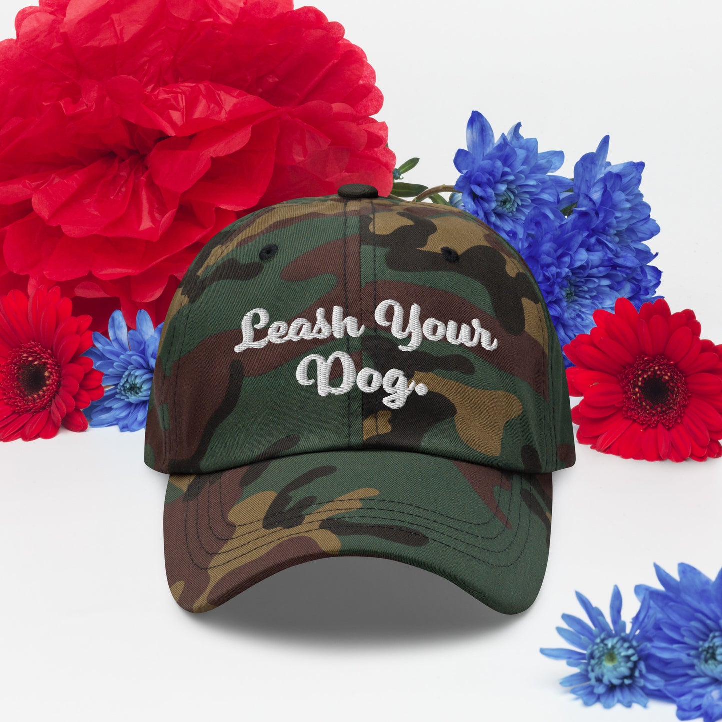 Leash Your Dog Dad hat