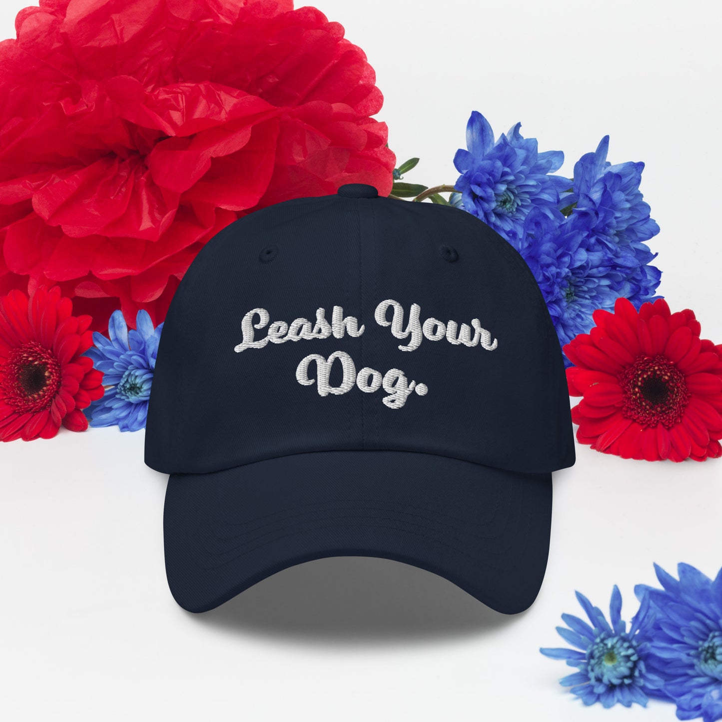 Leash Your Dog Dad hat