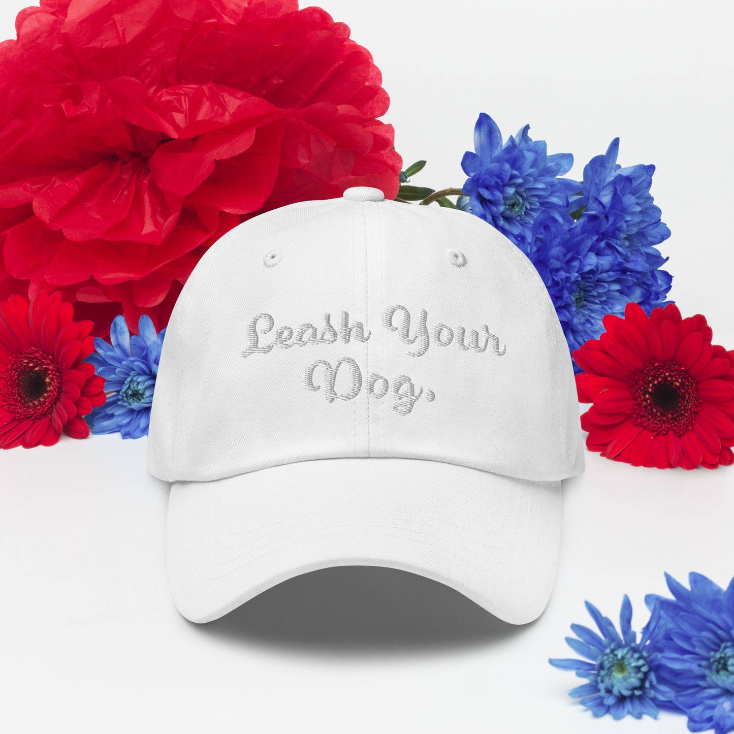 Leash Your Dog Dad hat