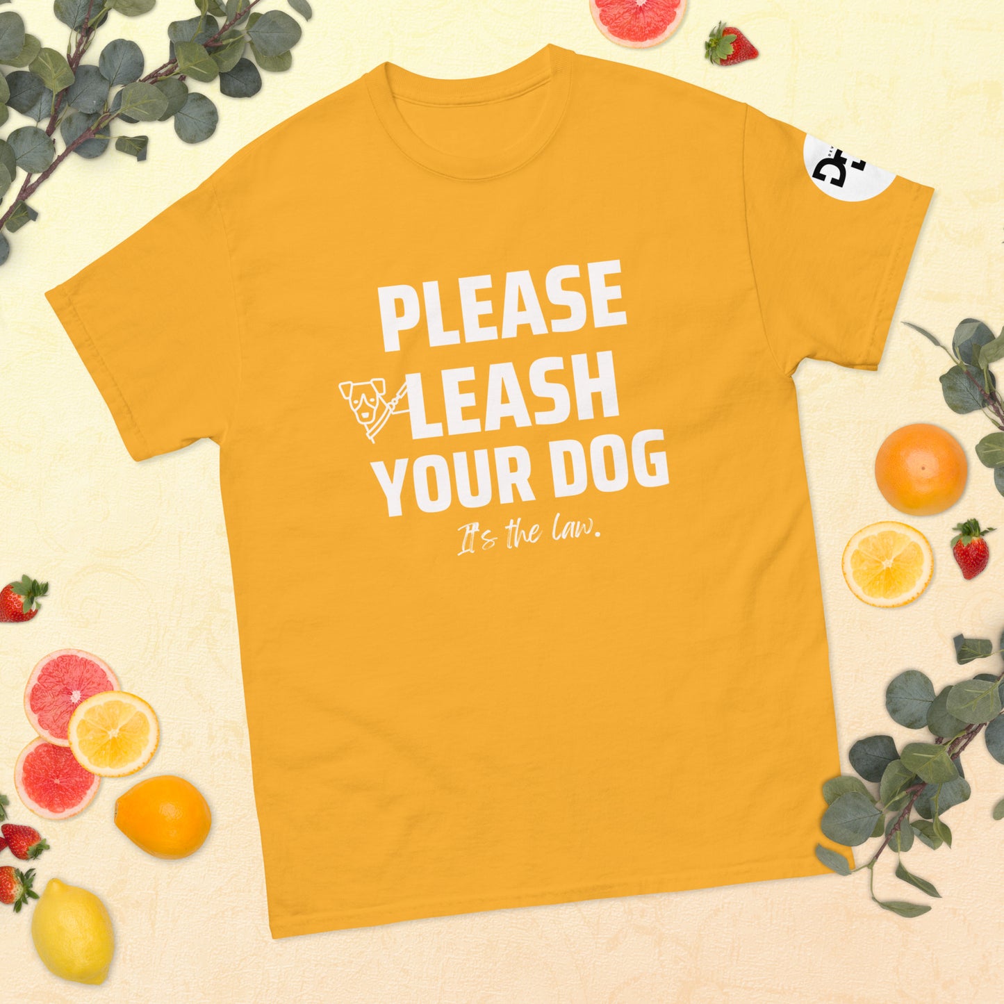 Please Leash Your Dog, It's the Law (T-Shirt)