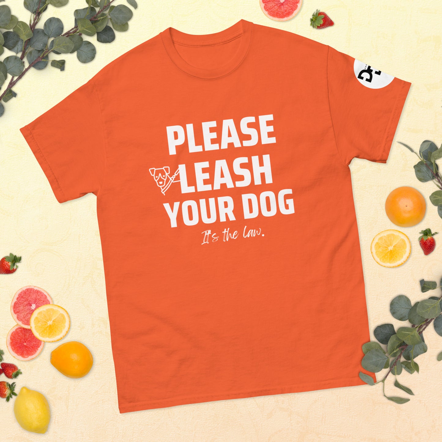 Please Leash Your Dog, It's the Law (T-Shirt)