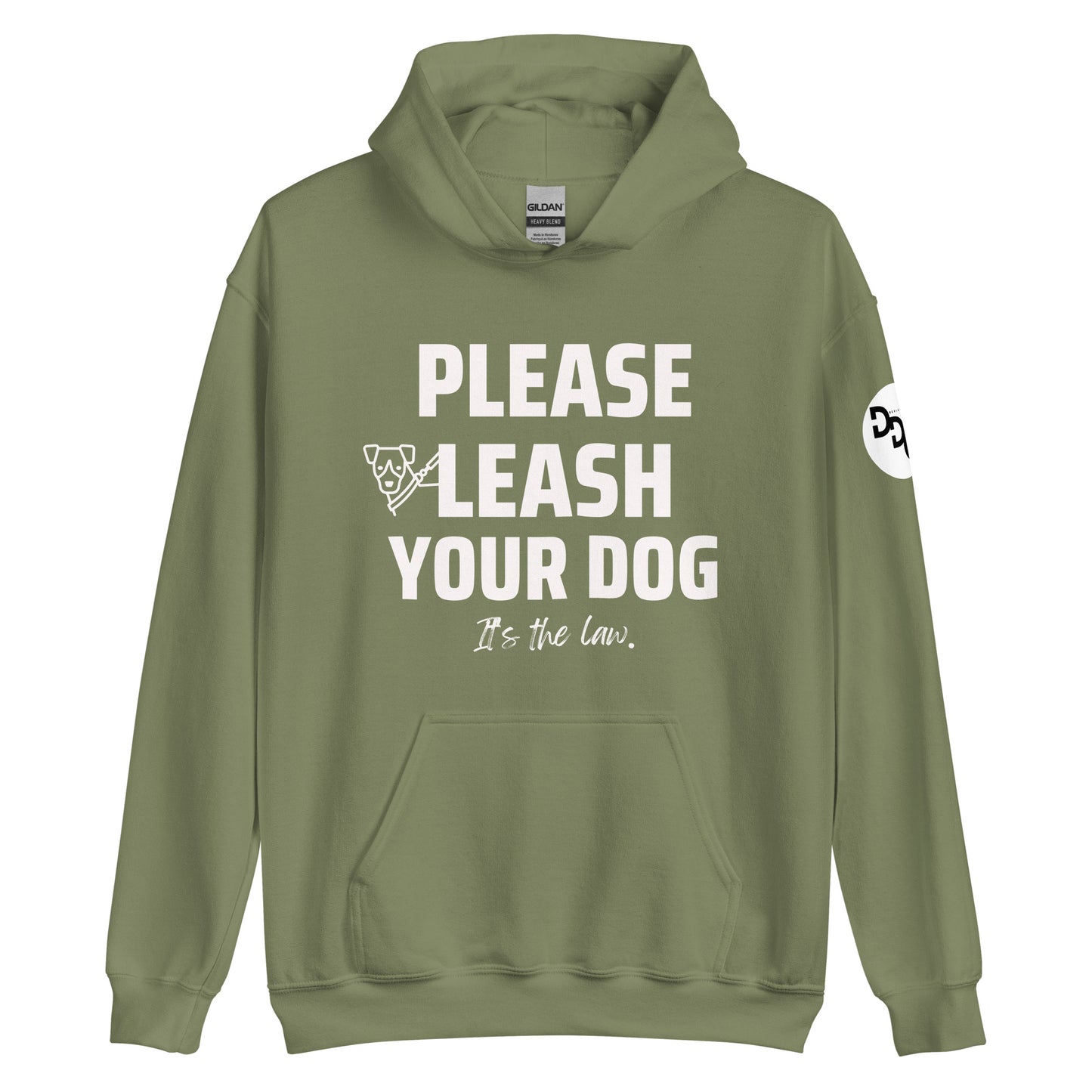 Please Leash Your Dog, It's the Law Hoodie