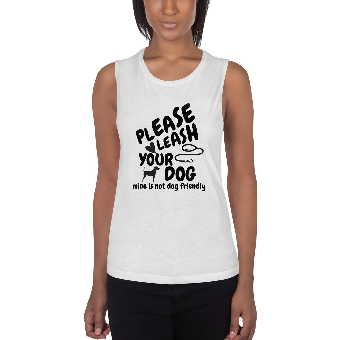 Please Leash Your Dog Tank