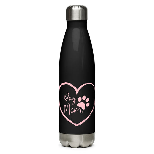 Dog Mom Stainless Steel Water Bottle