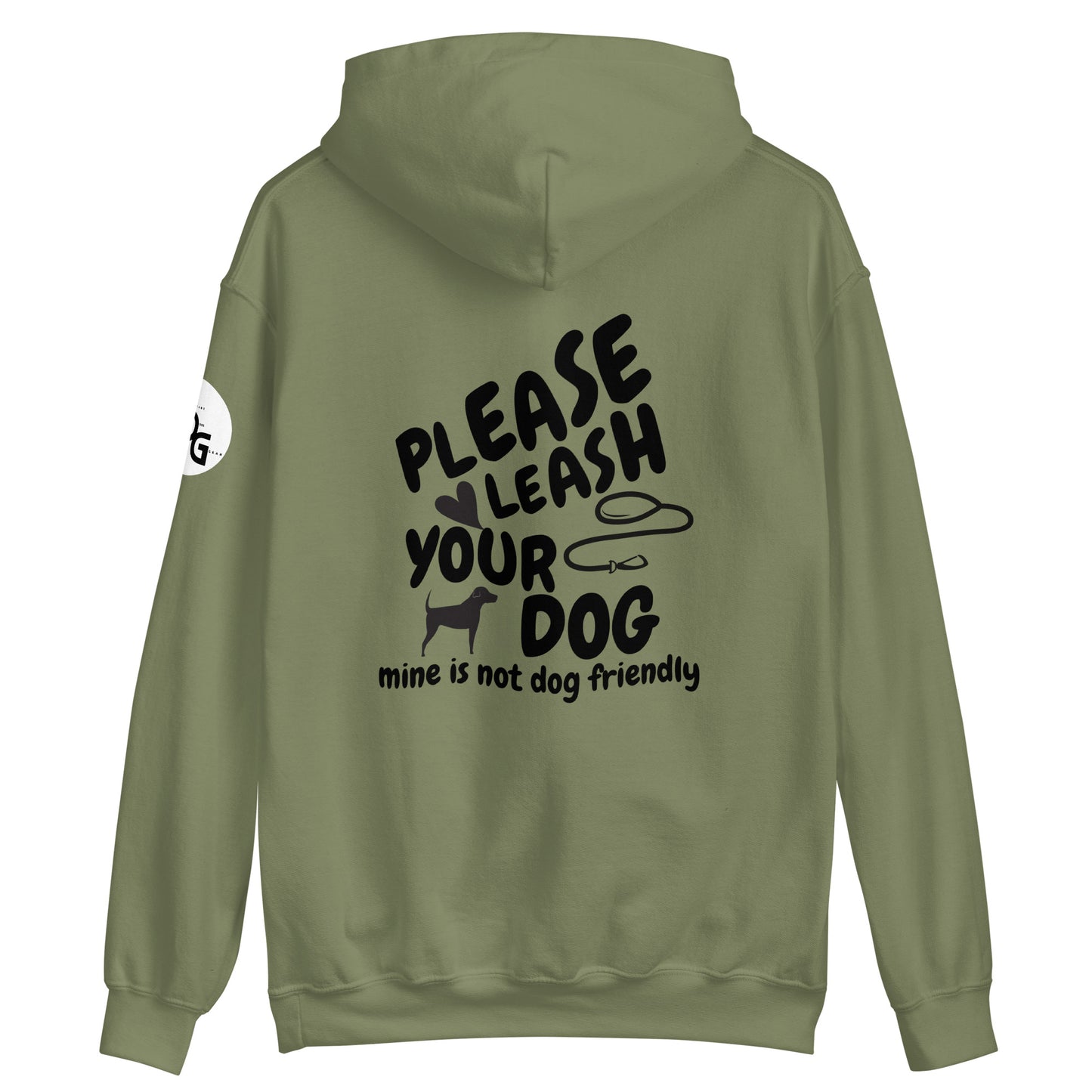 Please Leash Your Dog Hoodie