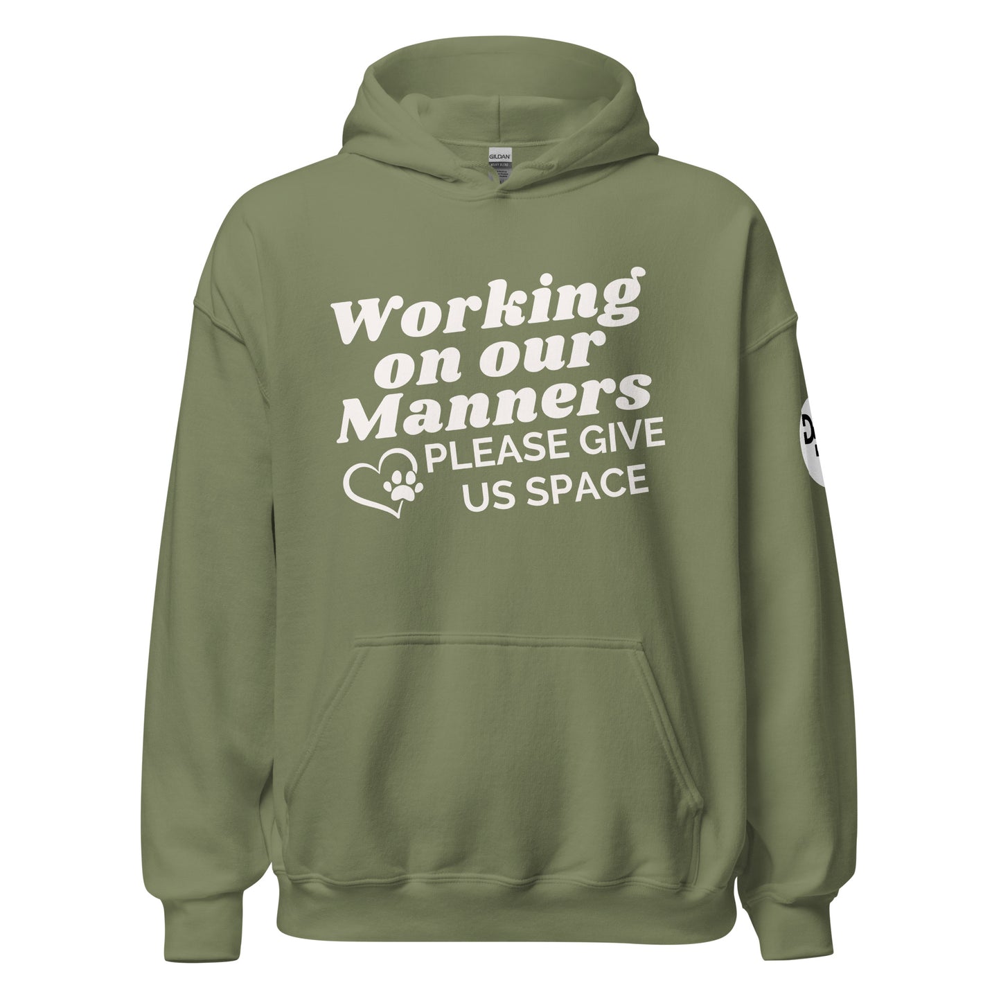 Working on Our Manners Hoodie