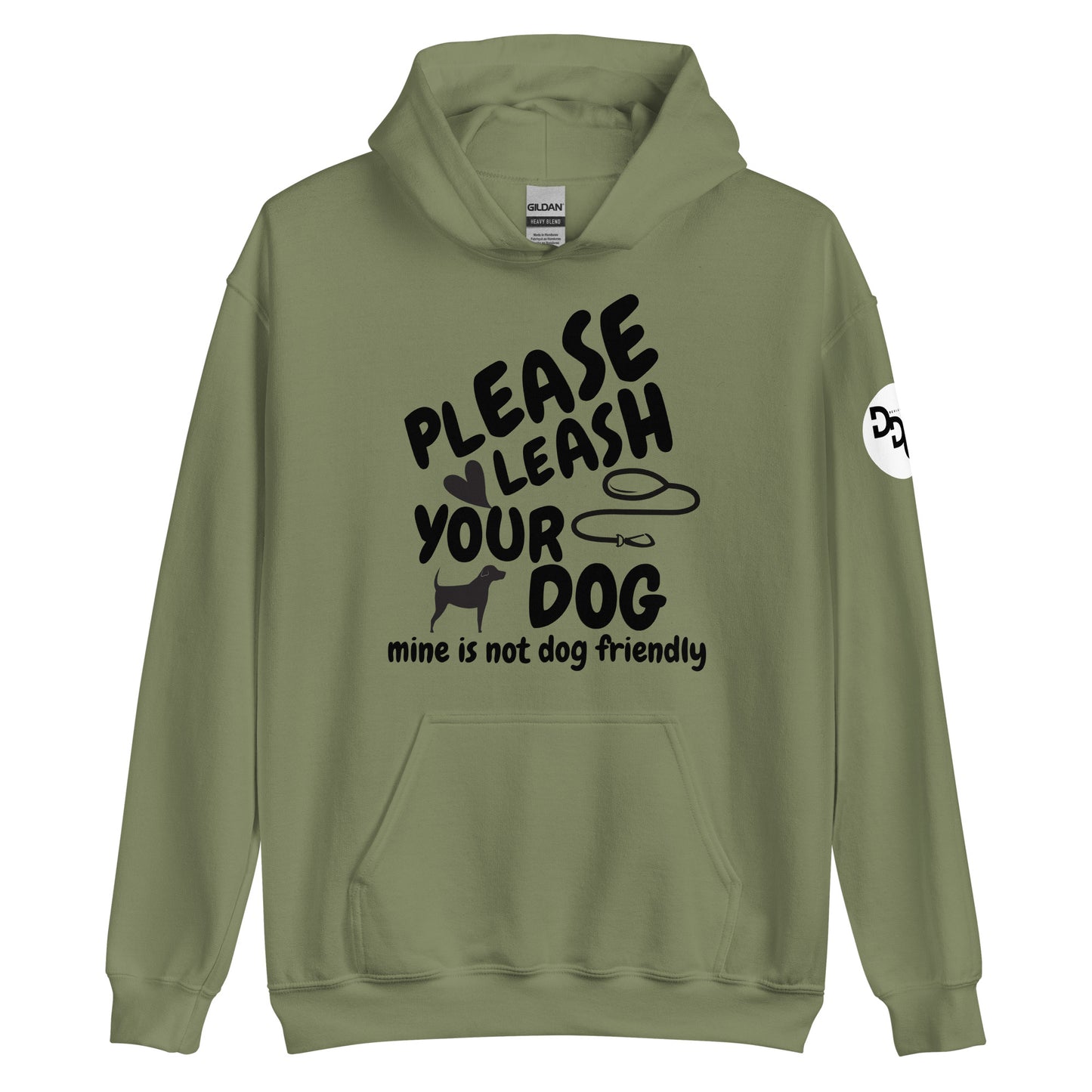 Please Leash Your Dog Hoodie