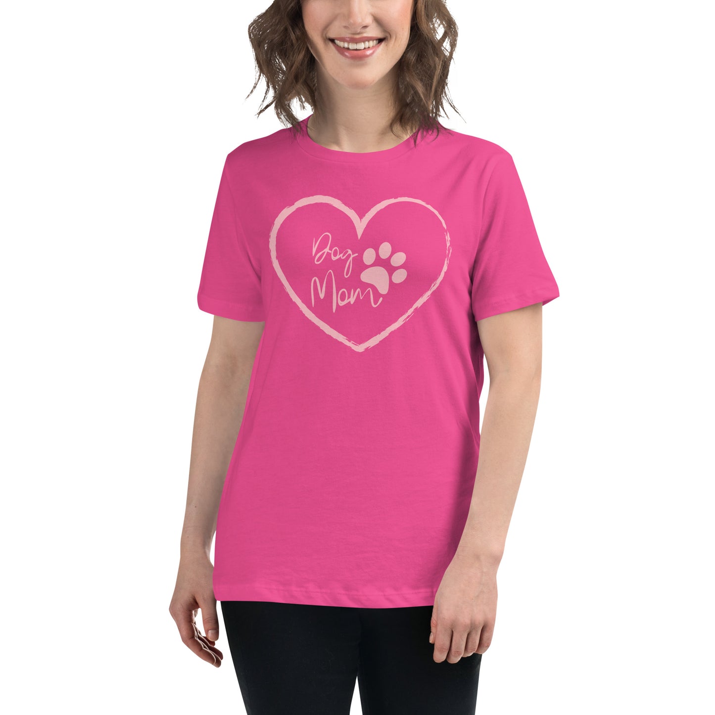 Dog Mom Women's Relaxed T-Shirt