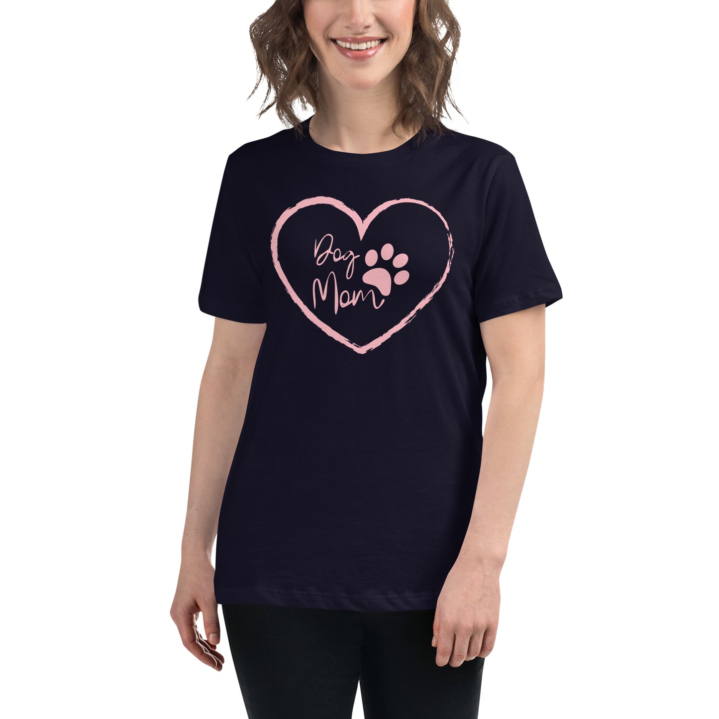 Dog Mom Women's Relaxed T-Shirt